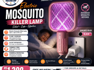 *🦟 Electric Mosquito Killer Lamp – Silent and Safe ⚡**