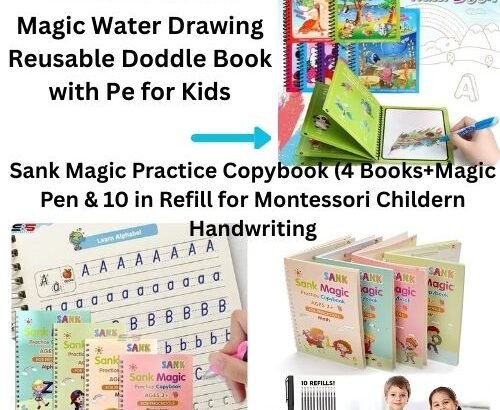 Sank Magic writing and Drawing Books