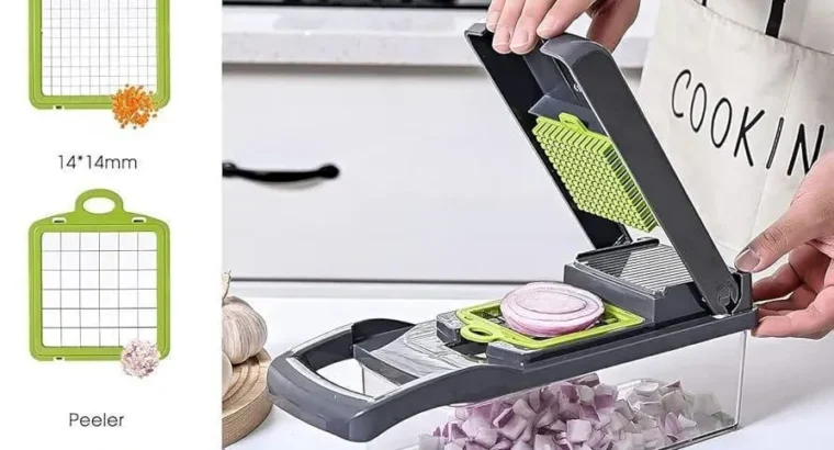 pure ABS Plastic kitchen chopper cutter 16 pcs