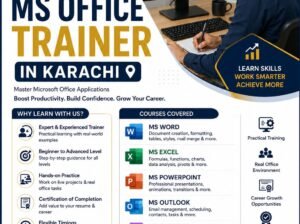 msoffice trainer in karachi lahore pakistan