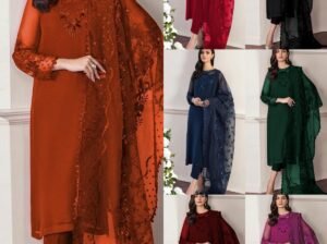 Chiffon, Organza and Silk By Alnisa Embroidery Collection