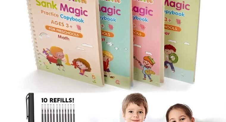 Sank Magic writing and Drawing Books