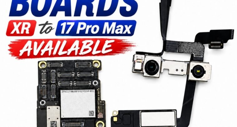 iPhone Logic Boards XR to 17 Pro Max