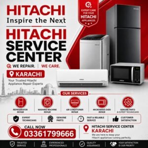 Hitachi Service Center In Karachi 03361799666
