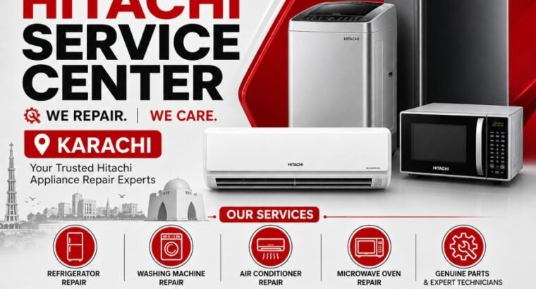 Hitachi Service Center In Karachi 033617...