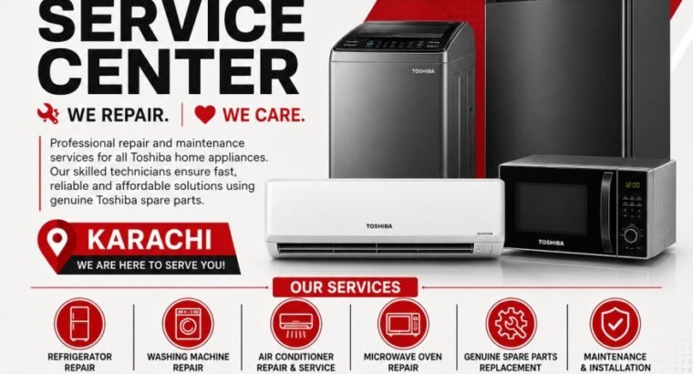 Toshiba Service Center In Karachi