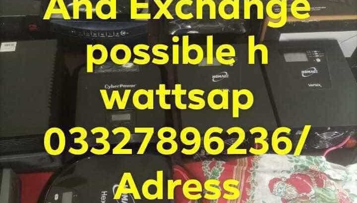 SOLAR INVERTERS SALE PURCHASED AND EXCHANGE