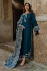 3 PCs Women’s Unstitched Suit