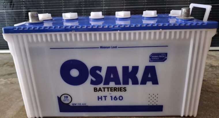 Osaka Battery HT 165 (119 plates, 115 AH...