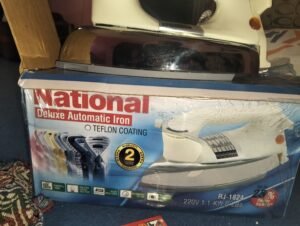 GFC CELING FAN+NATIONAL DELUXE IRON