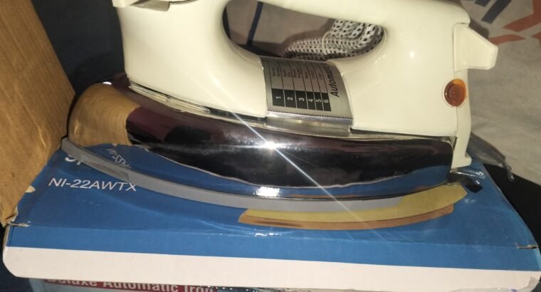 GFC CELING FAN+NATIONAL DELUXE IRON