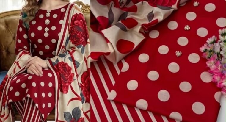 3pc  Shamooz Silk Fabric