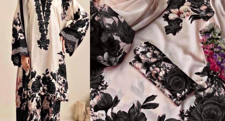 3pc  Shamooz Silk Fabric
