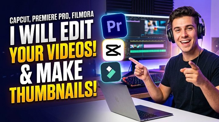 I’m video editor, I’ll edit video for you