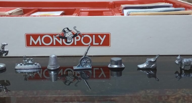 Vintage 1996 Original Parker Brothers Monopoly — Rare Polish Edition