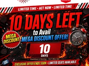 “AVAIL MEGA DISCOUNT OFFER ON ADMISSION & FREE WORKSHOP”! 100% FREE