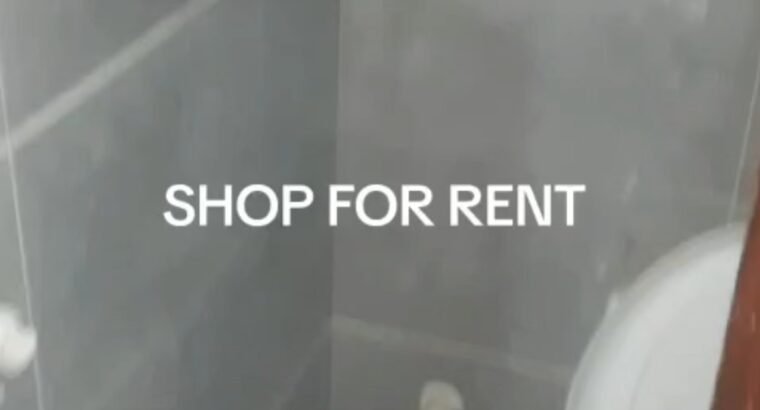 Shop Available For Rent