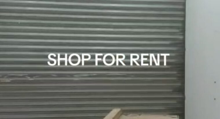 Shop Available For Rent