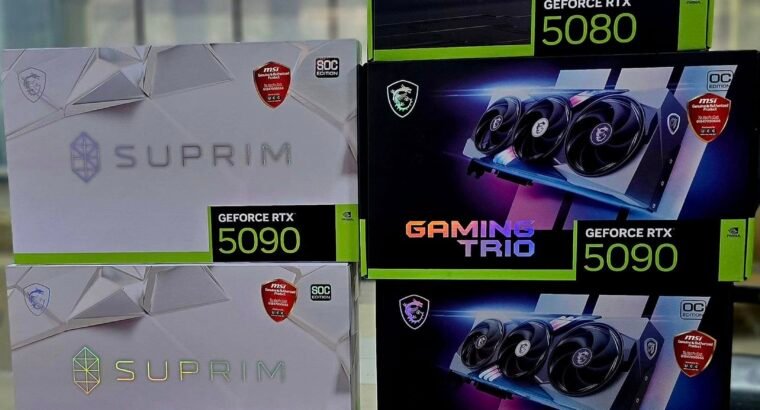 GeForce RTX 5090, RTX 5080, RTX 5070 Ti, RTX 5070, RTX 4090, RTX 4080 Super