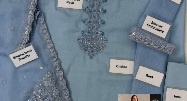Iznik Luxury Formals Chiffon and Malai