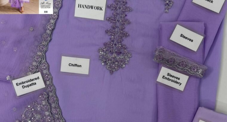 Iznik Luxury Formals Chiffon and Malai