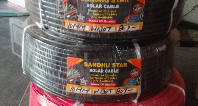 Red Copper Solar Wire