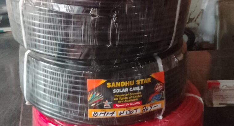 Red Copper Solar Wire