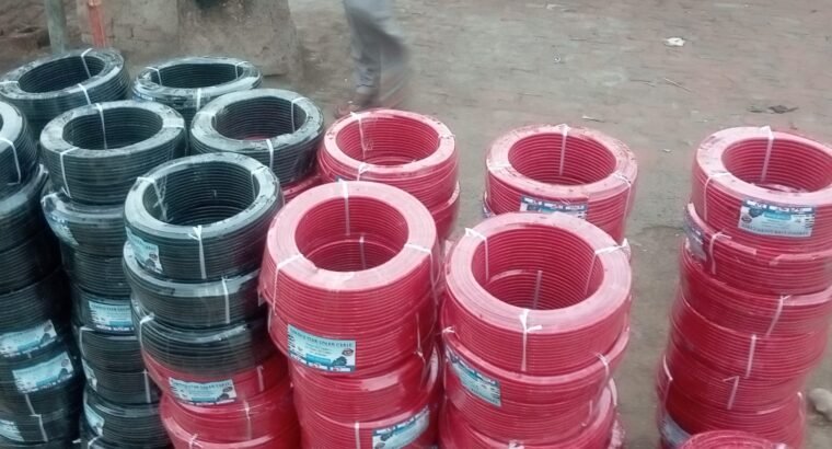 Red Copper Solar Wire