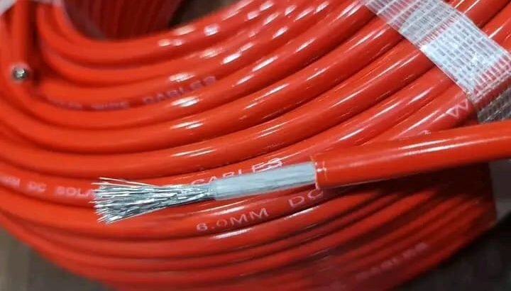 Red Copper Solar Wire