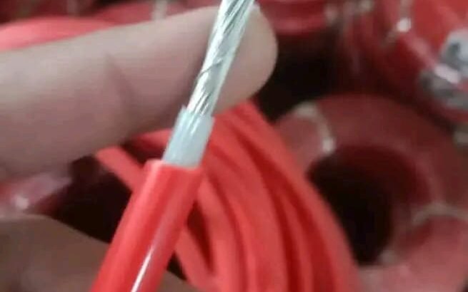 Red Copper Solar Wire