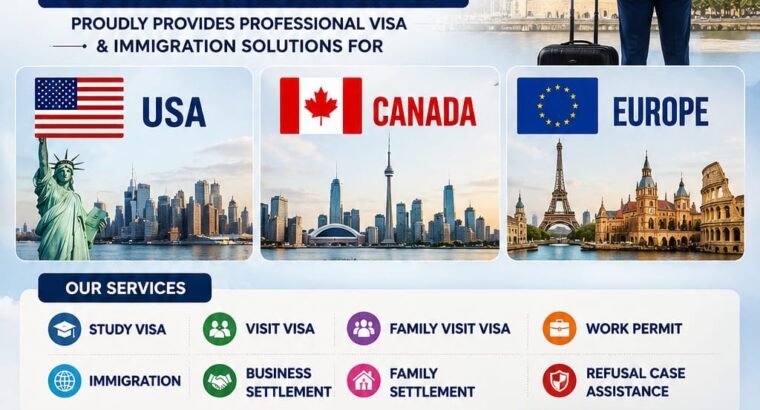 Study Visa,Tourism/Visit Visa
