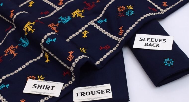 BAREEZE 2PC Embroidered LiNen ✨