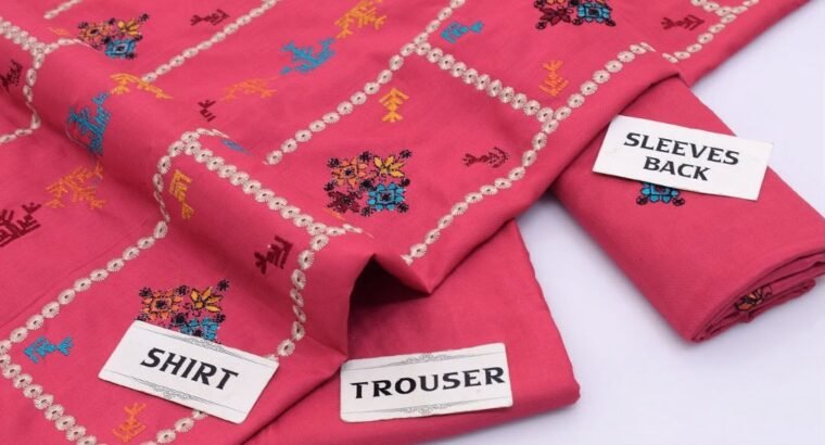 BAREEZE 2PC Embroidered LiNen ✨