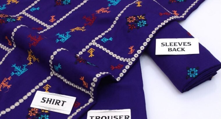 BAREEZE 2PC Embroidered LiNen ✨