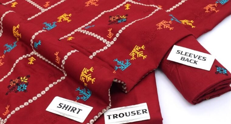 BAREEZE 2PC Embroidered LiNen ✨