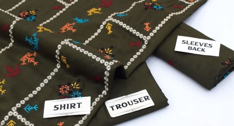 BAREEZE 2PC Embroidered LiNen ✨