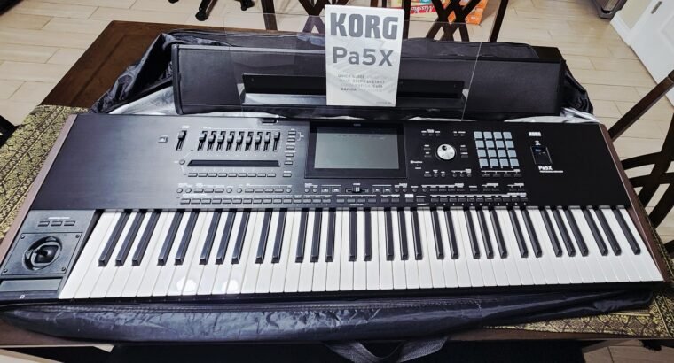 Korg Pa5X, Korg Pa4X, Korg Pa4X MG2, Korg Pa1000 MG, Yamaha Genos2