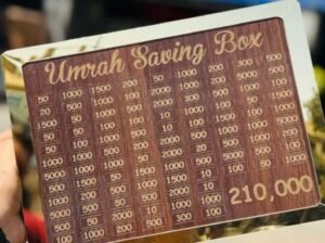 🕋 Umrah Saving Box 210,000 | Save for Your Umrah