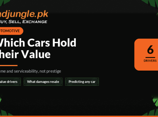 Which Cars Hold Their Value Best in Pakistan (And Why)