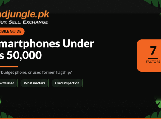 Best Smartphones Under Rs 50,000 in Pakistan: What Actually Matters