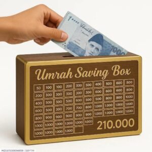 🕋 Umrah Saving Box 210,000 | Save for Your Umrah