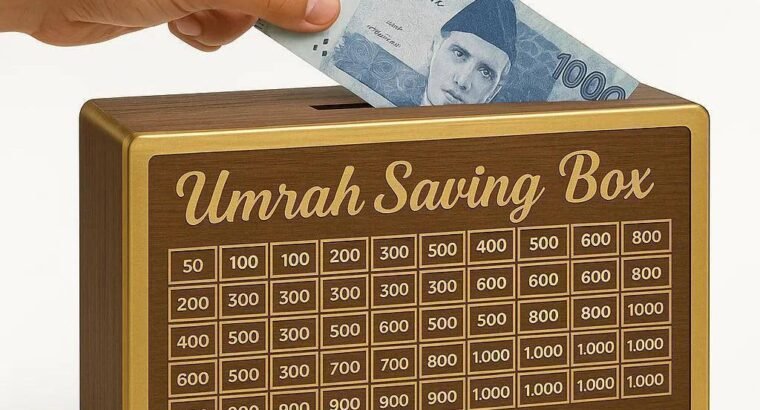 🕋 Umrah Saving Box 210,000 | Save for Your Umrah