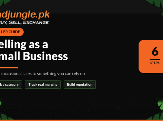 Turning Classified Selling Into a Small Business in Pakistan