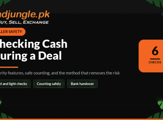 How to Check for Fake Currency Notes in Pakistan During a Deal