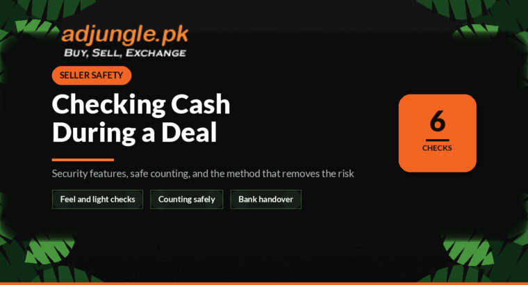 How to Check for Fake Currency Notes in Pakistan During a Deal