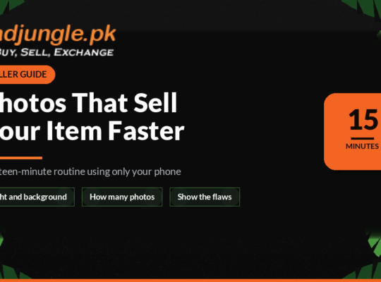 How to Photograph Items So They Sell Faster (Pakistan Seller Guide)