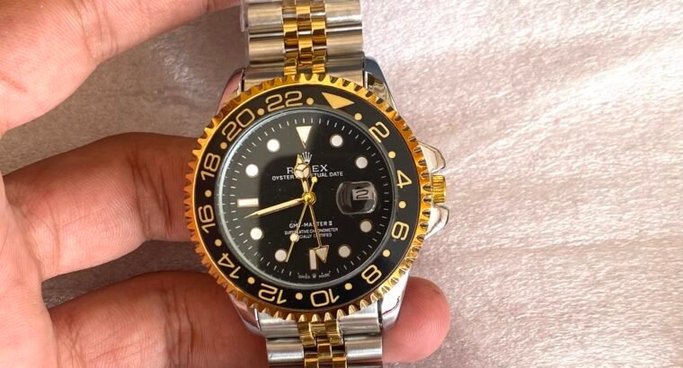 rolex with luxiro automatic watch