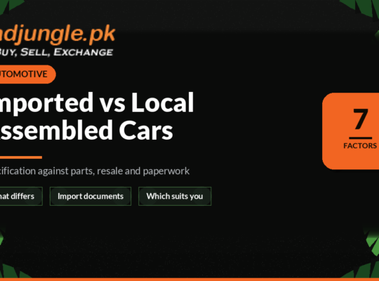 Imported vs Locally Assembled Cars in Pakistan: Which Should You Buy