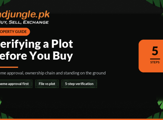 How to Verify a Plot Before Buying in Pakistan