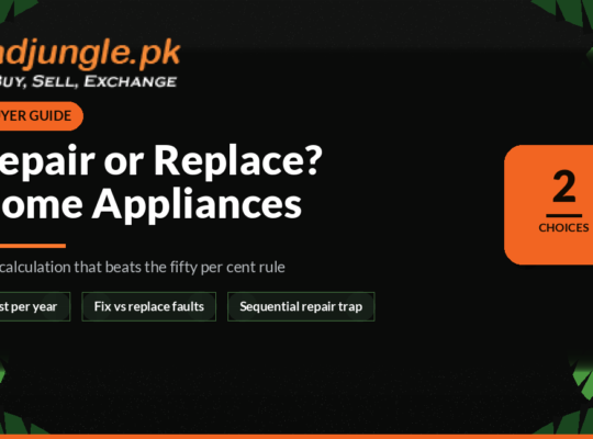 Repair or Replace? Making the Call on Home Appliances in Pakistan